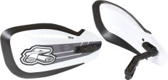 Handguards Moto Black/White