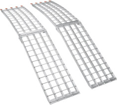 Rampa Aluminiu Pliabila 241cm Argintiu