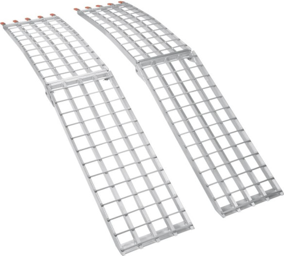 Rampa Aluminiu Pliabila 241cm Argintiu