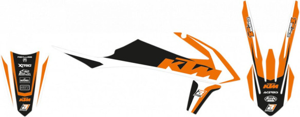 Kit Grafica Dream 4 2542n KTM SX 16-21'