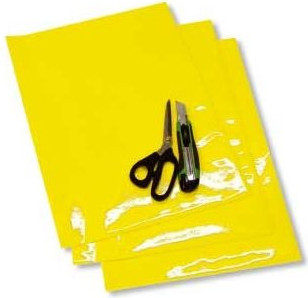 Coala Stickere Crystall 47x33 Cm 3pk Fluo Yellow 5051/50
