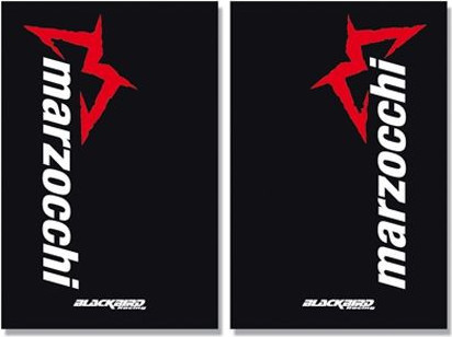 Stickere Furca Marzocchi Black 2pk 5015m