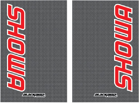 Stickere Furca Showa Carbon Look 2pk 5015s
