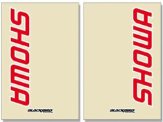 Stickere Furca Showa Clear 2pk 5045s