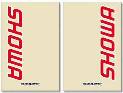 Stickere Furca Showa Clear 2pk 5045s