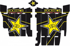 Kit Grafice Aparatori Radiatoare Suzuki Rockstar A107l CRF 18-19'
