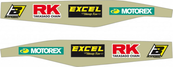 Stickere Bascula Spate Ktm 5518 EXC/SX 98-07'
