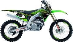 Kit Grafica W/s Kawasaki KX 19 8408r11