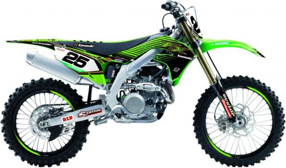 Kit Grafica W/s Kawasaki KX 19 8408r11