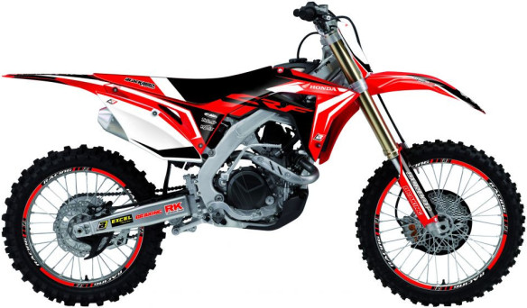 Kit Grafica W/s Honda CRF450 05-08 8134n