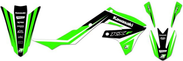 Kit Grafica Dream 4 Kawasaki KXF450 09-11 2419n