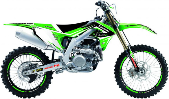 Kit Grafica W/s Kawasaki KX125 99-02 8409n