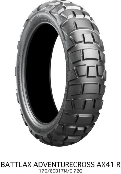 Anvelopa Moto Battlax Adventurecross AX41R 170/60B17 72Q TL