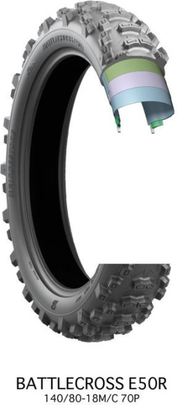 Anvelopa Moto Battlecross E50R 120/90-18 65P TT FIM