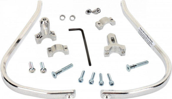 Bare Handguard Aluminiu Silver 28 MM -50-4014s