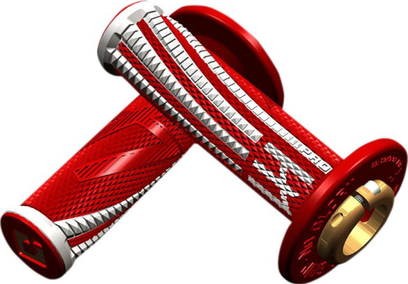 Mansoane Emig Pro V2 Lock-on Soft Red/White-H36eprw