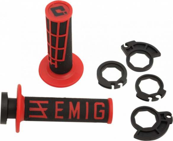 Mansoane Emig Racing V2 Half Waffle Black/Red-H36embr