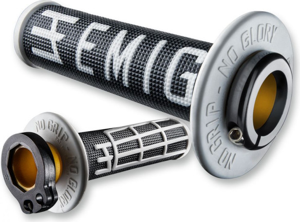 Mansoane Emig Racing V2 Half Waffle Black/White-H36embw