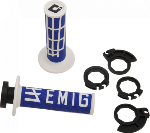 Mansoane Emig Racing V2 Half Waffle Blue/White-H36emuw