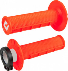 Mansoane MX V2 Lock-on Half Waffle Flo Orange-H36hwo