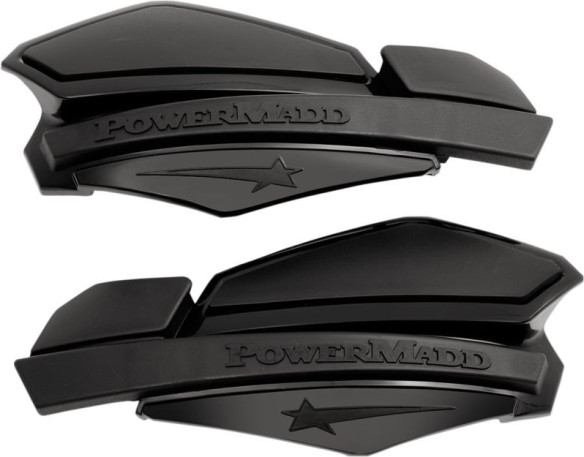 Handguard ATV Star Series 22 MM Plastic Black-34210