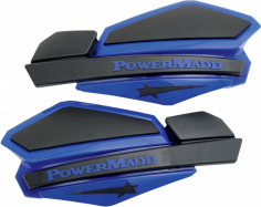 Handguard ATV Star Series 22 MM Plastic Black/Blue-34204