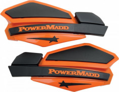 Handguard ATV Star Series 22 MM Plastic Black/Orange-34205