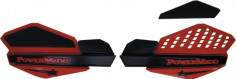 Handguard ATV Star Series 22 MM Plastic Black/Red-34202