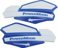 Handguard ATV Star Series 22 MM Plastic Blue/White-34221