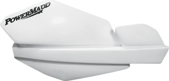 Handguard ATV Trail Star 22 MM Plastic White-34104