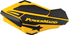 Handguard ATV Sentinel Yellow/Black -34401 Aluminiu /Plastic