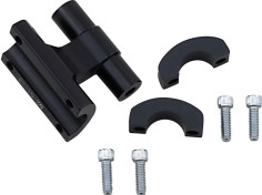 Inaltator Ghidon ATV Powerriser 325 Pivoting Aluminiu Custom Replacement Powder-Coated Black-45421