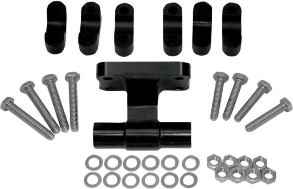 Inaltator Ghidon ATV 76,2 MM (3") Aluminiu Pivoting Black-45400