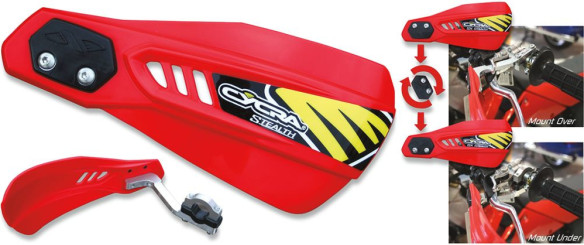 Handguard Alloy Stealth Racer Black-1cyc-0015-32x