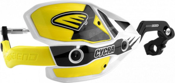 Handguard Ultra Probend Crm Complete Racer 28.6mm White/yellow-1cyc-7408-55x