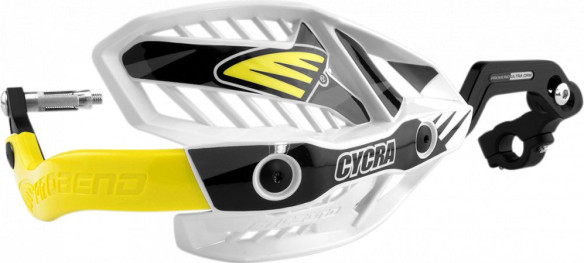 Handguard Ultra Probend Crm Complete Racer 28.6mm White/yellow-1cyc-7408-55x