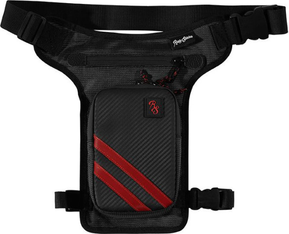 Geanta Picior Gordon Black/Red 2021