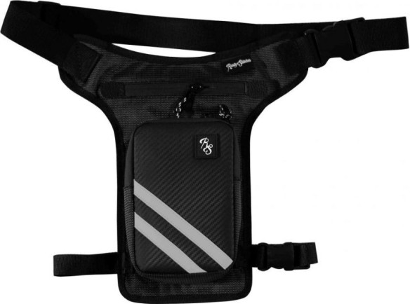 Geanta Picior Gordon Black/Grey Reflective 2021