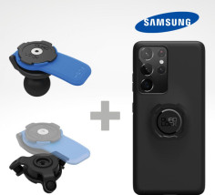Kit Suport Adaptor Moto Bila + Amortizor Vibratii + Carcasa Telefon Samsung Clasic
