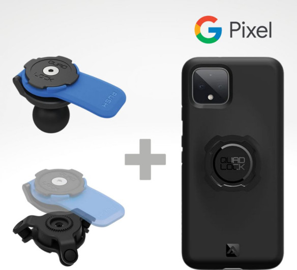 Kit Suport Adaptor Moto Bila + Amortizor Vibratii + Carcasa Telefon Google