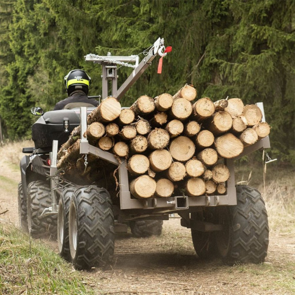 Remorca ATV Wood 1500 Black