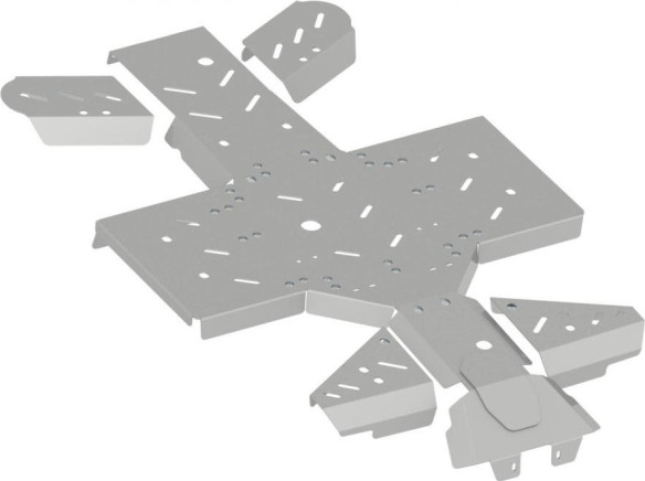 Scut Integral Aluminiu Trapper 550/750 Hisun Tactic 550/750 2-Up