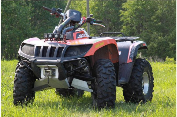 Scut Integral Aluminiu Arctic Cat 1000 XT