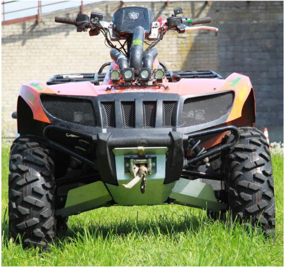 Scut Integral Aluminiu Arctic Cat 1000 XT