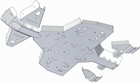 Scut Integral Aluminiu CanAm G1 Renegade