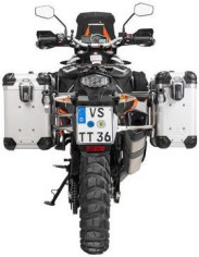 Side Case ZEGA EVO KTM 1050 Adventure/1090 Adventure/1290 Super Adventure/1190 Adventure/1190 Adventure R Silver