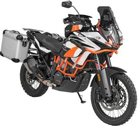 Side Case ZEGA EVO KTM 1050 Adventure/1090 Adventure/1290 Super Adventure/1190 Adventure/1190 Adventure R Silver