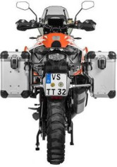 Side Case ZEGA Evo X KTM 1050 Adventure/ 1090 Adventure/ 1290 Super Adventure/ 1190 Adventure/ 1190 Adventure R - Silver