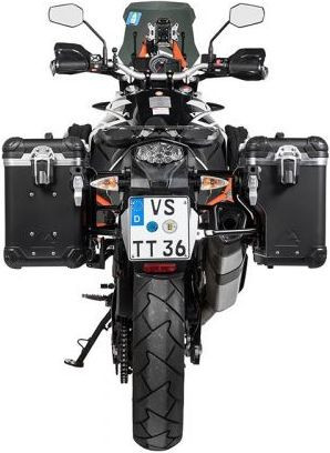Side Case ZEGA Evo X KTM 1050 Adventure/ 1090 Adventure/ 1290 Super Adventure/ 1190 Adventure/ 1190 Adventure R - Black