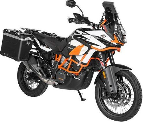 Side Case ZEGA Evo X KTM 1050 Adventure/ 1090 Adventure/ 1290 Super Adventure/ 1190 Adventure/ 1190 Adventure R - Black